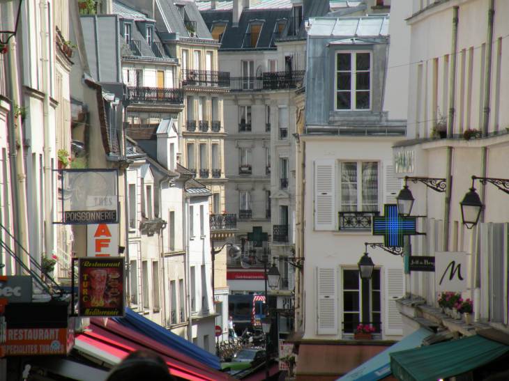  façades, quartier Mouffetard